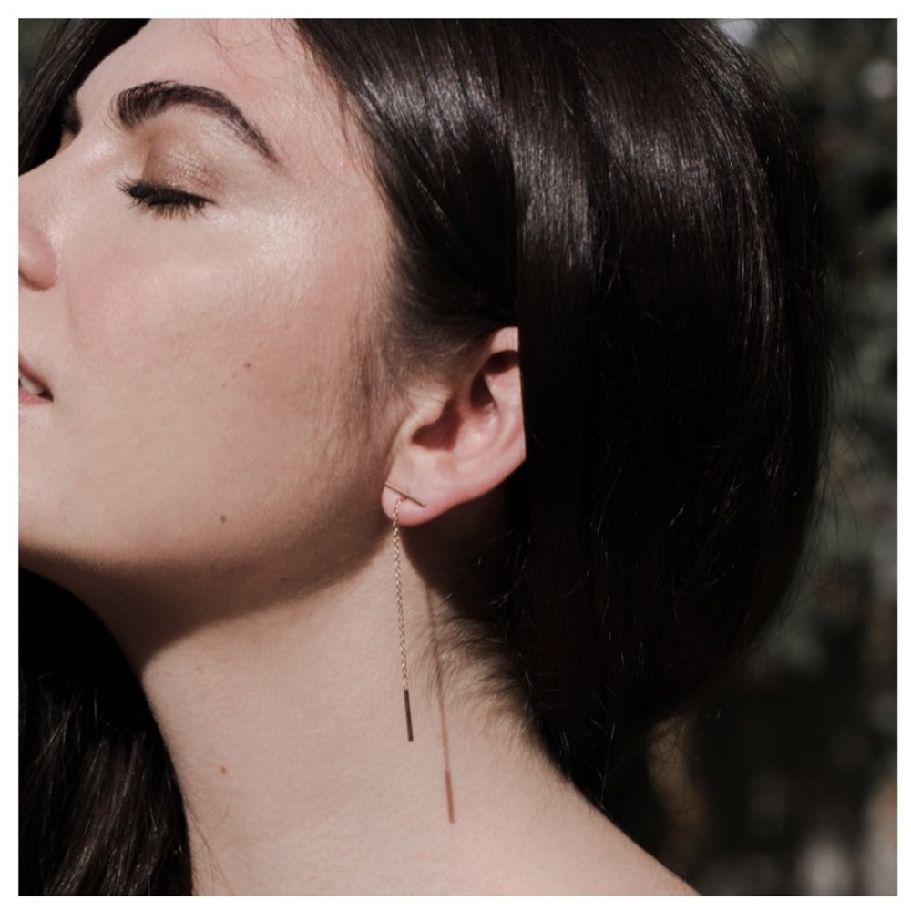 Summer and rose earrings